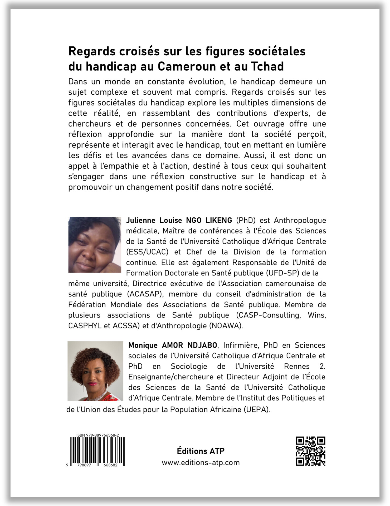 Regards croisés sur les figures sociétales du handicap au Cameroun et au Tchad – Image 2
